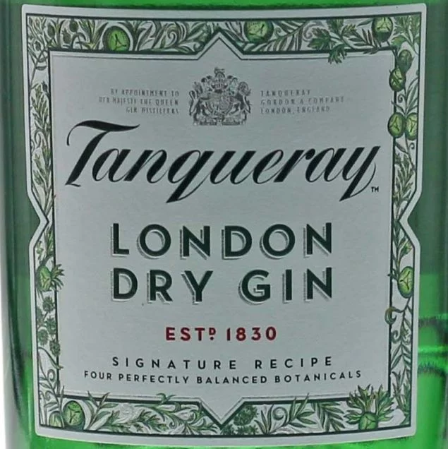 Tanqueray London Dry Gin 1 L 47,3% vol