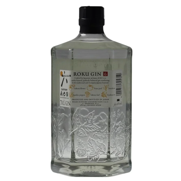 Roku Gin Japanese Craft Gin 0,7 L 43% vol