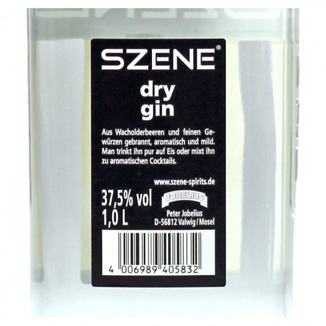 Szene Dry Gin 1 L 37,5% vol