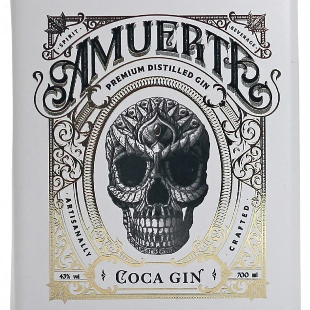 Amuerte Coca Leaf Gin White Edition 0,7 L 43% vol