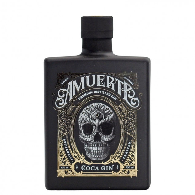 Image of Amuerte Coca Leaf Gin Black