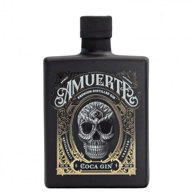 Amuerte Coca Leaf Gin Black Edition 0,7 L 43% vol