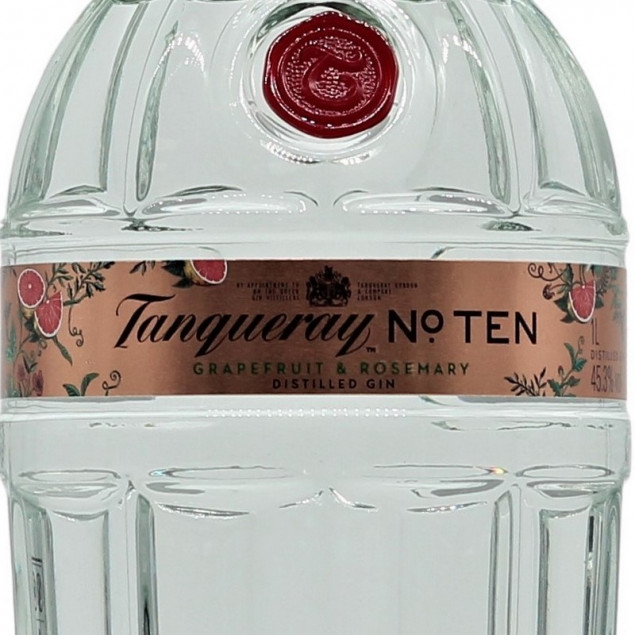 Tanqueray No. Ten Gin Citrus Heart Edition Grapefruit & Rosemary 1 L 45,3%vol.