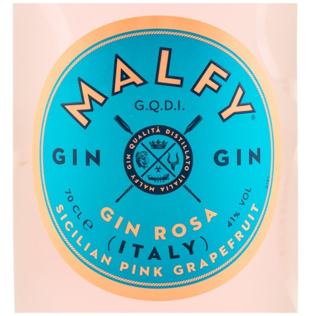 Malfy Gin Rosa aus Italien (pink grapefruit) 0,7 L 41 % vol