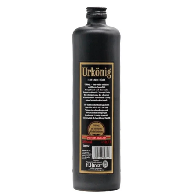 Urkönig Schwarzer Häger 0,7 L 35% vol