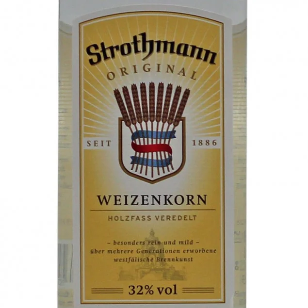 Strothmann Weizenkorn 0,7 Ltr. 32% vol