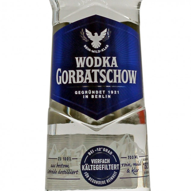 Gorbatschow Vodka 0,7 Ltr. 37,5% vol