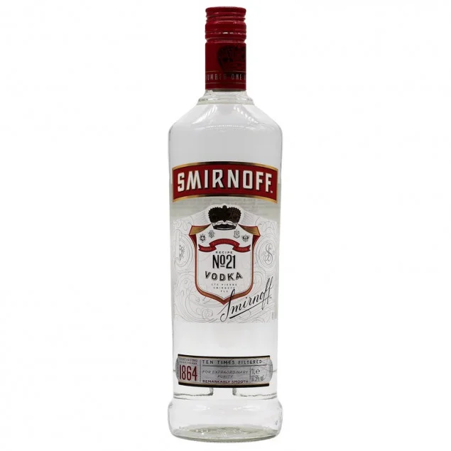 Smirnoff Vodka Red Label 1 L 37,5% vol