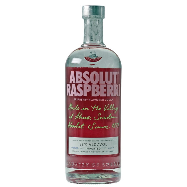 Image of Absolut Vodka Raspberri 1 Liter 38% vol