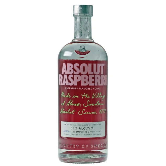 Absolut Vodka Raspberri 1 Liter 38% vol