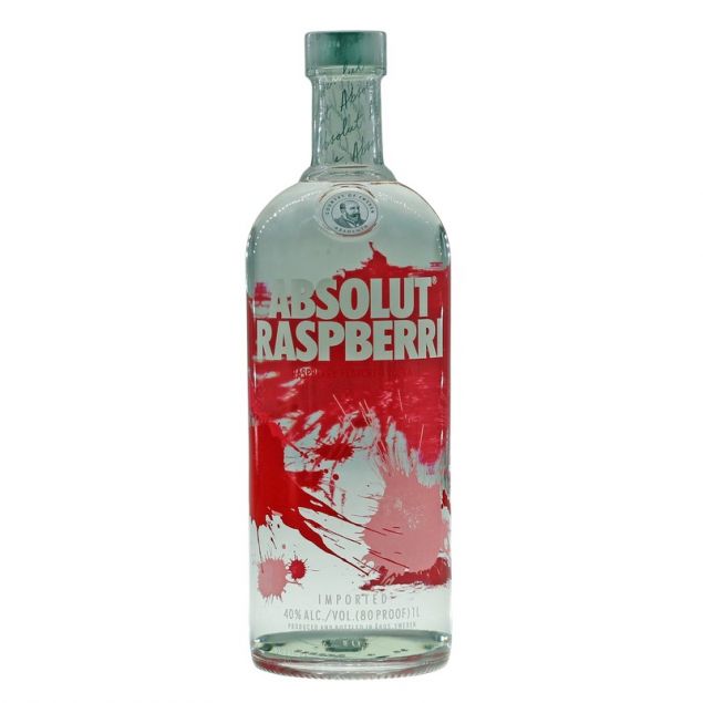 Absolut Vodka Raspberri 1 Liter 40% vol