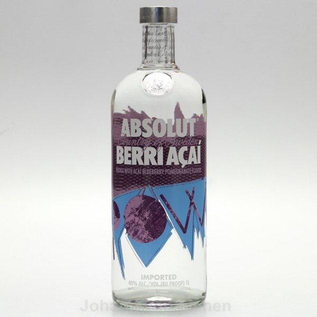 Image of Absolut Vodka Berri Acai 1 L 40%vol