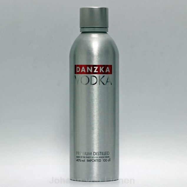 Danzka Vodka Red in Metallflasche 1 L 40%vol
