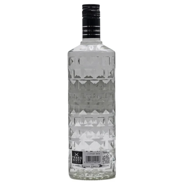 Three Sixty Vodka 1 Liter 37,5% vol