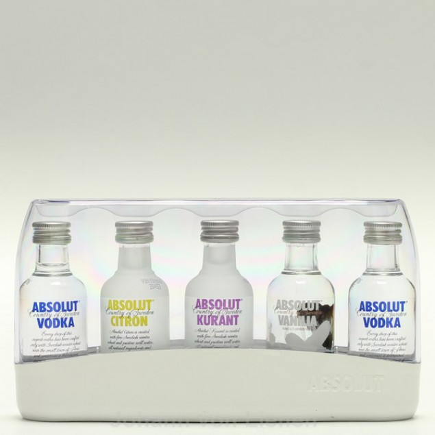 Absolut Vodka Five Pack 5 x 0,05 L 40%