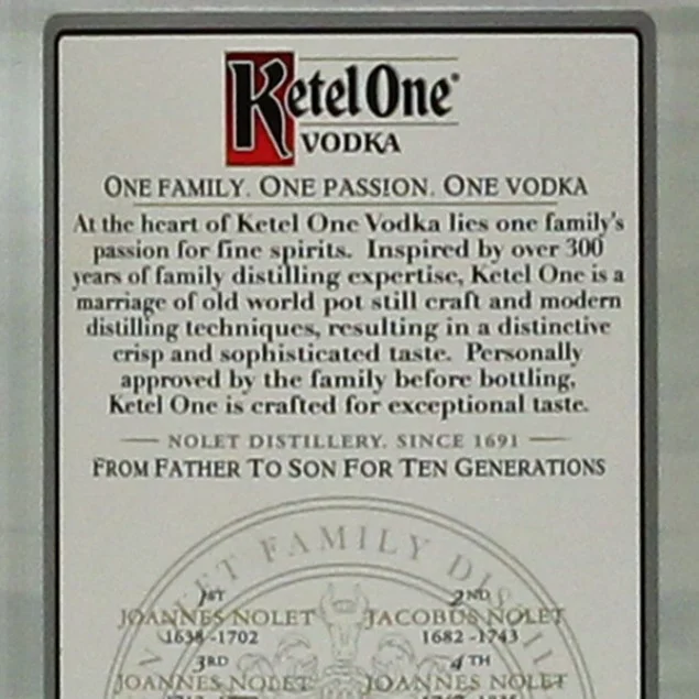 Ketel One Vodka 0,7 L 40%vol