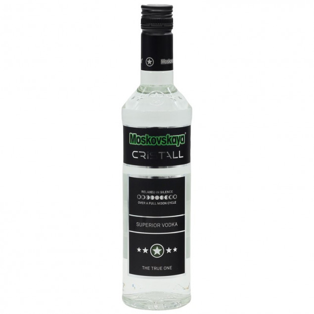 Moskovskaya Cristall Vodka 0,5 L 40%vol
