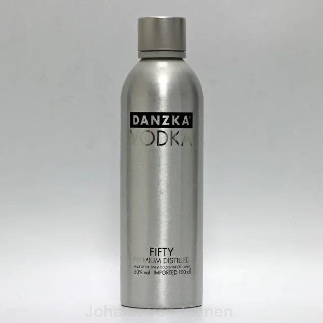 Danzka Vodka Fifty in Metallflasche 1 L 50%vol