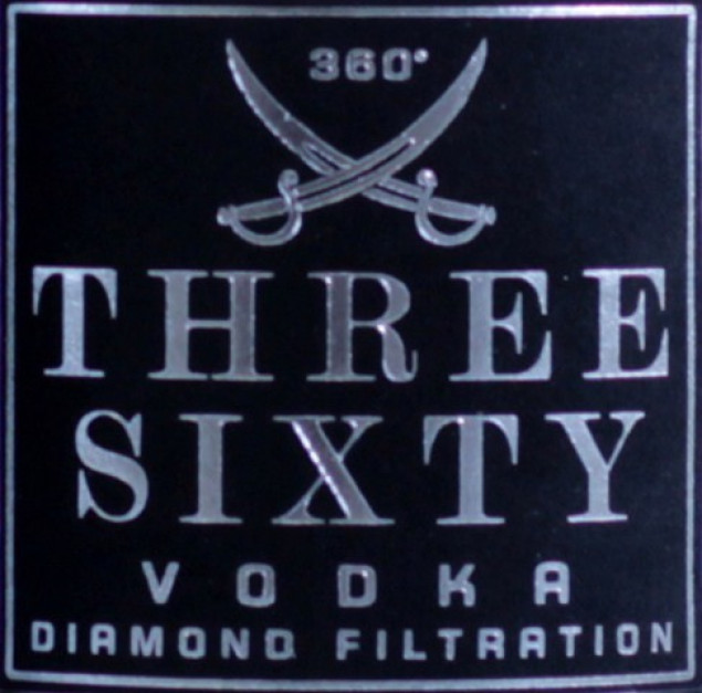 Three Sixty Vodka 3 Liter Flasche