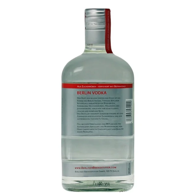 Berliner Brandstifter Berlin Vodka 0,7 L 43,3% vol