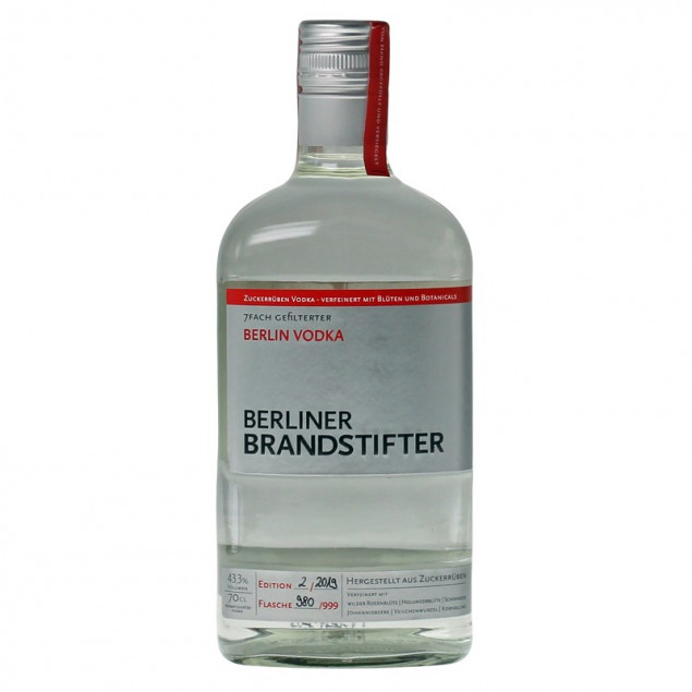 Image of Berliner Brandstifter Berlin Vodka 0,7 L 43,3% vol