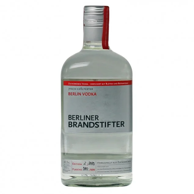 Berliner Brandstifter Berlin Vodka 0,7 L 43,3% vol