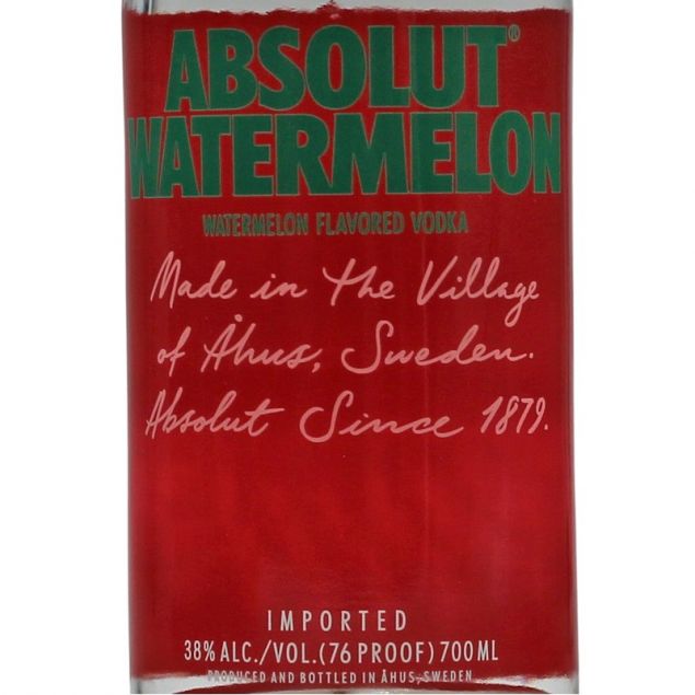 Absolut Watermelon Vodka 0,7 L 38% vol