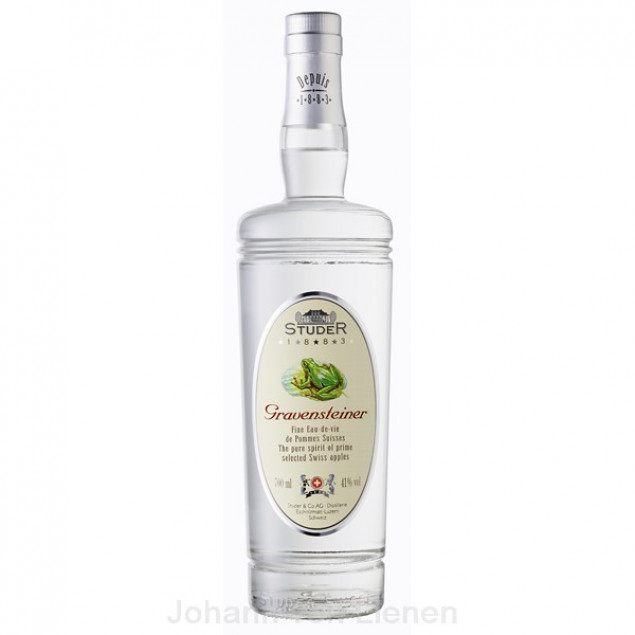 Image of Studer Gravensteiner Apfel - Obstbrand, Schweiz, trocken, 0,7l