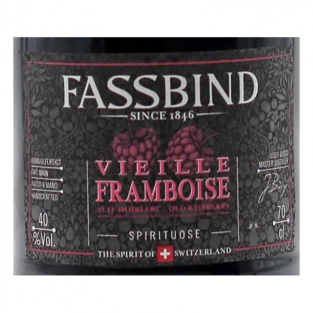 Fassbind Vieille Framboise 0,7 L 40% vol