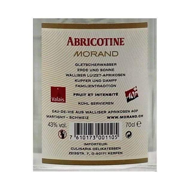 Morand Apricotine 0,7 L 43% vol