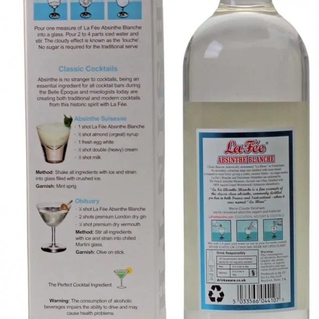 La Fee Absinthe Blanche 0,7 L 53 % vol