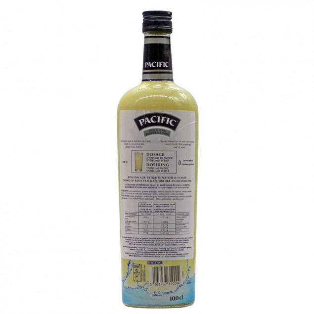 Ricard Pacific Pastis alkoholfrei 1 L 0% vol