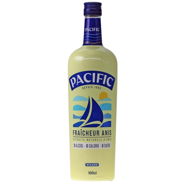 Image of Ricard Pacific Pastis (kein Alkohol) 1,0l (10,90 &euro; pro 1 l)