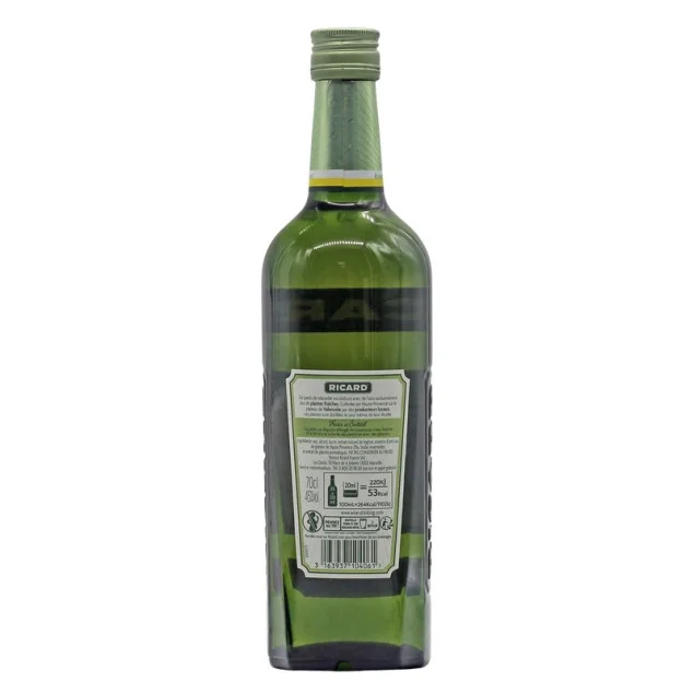 Ricard Plantes Fraiches Pastis de Marseille 0,7 L 45% vol