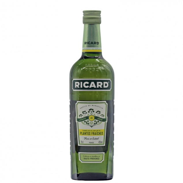 Image of Ricard Plantes Fraiches Pastis de Marseille 0,7 L 45% vol