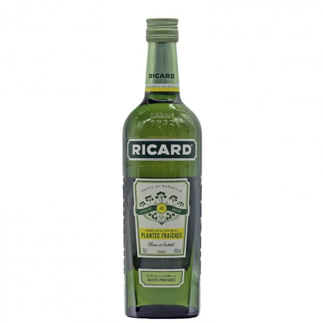 Ricard Plantes Fraiches Pastis de Marseille 0,7 L 45% vol