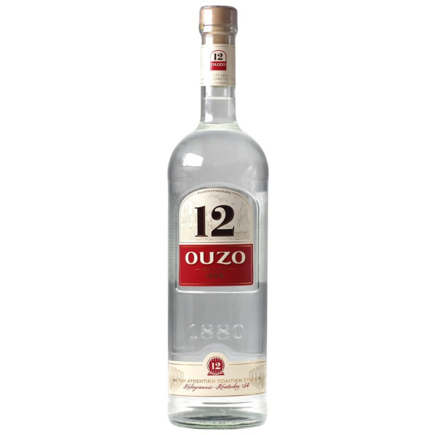 Image of Ouzo 12 1 Liter 38 % vol