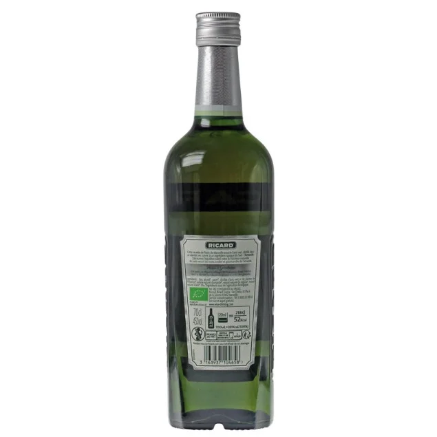 Ricard Anis Vert et Amande BIO 0,7 L 45% vol