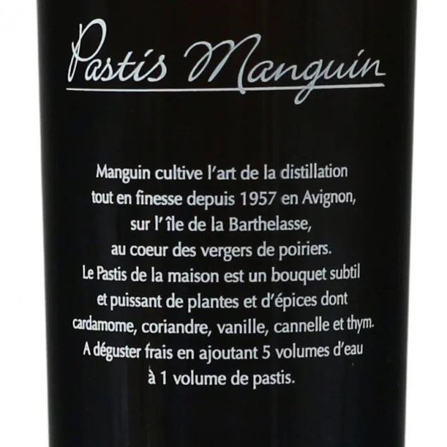 Manguin Pastis 0,7 L 45% vol