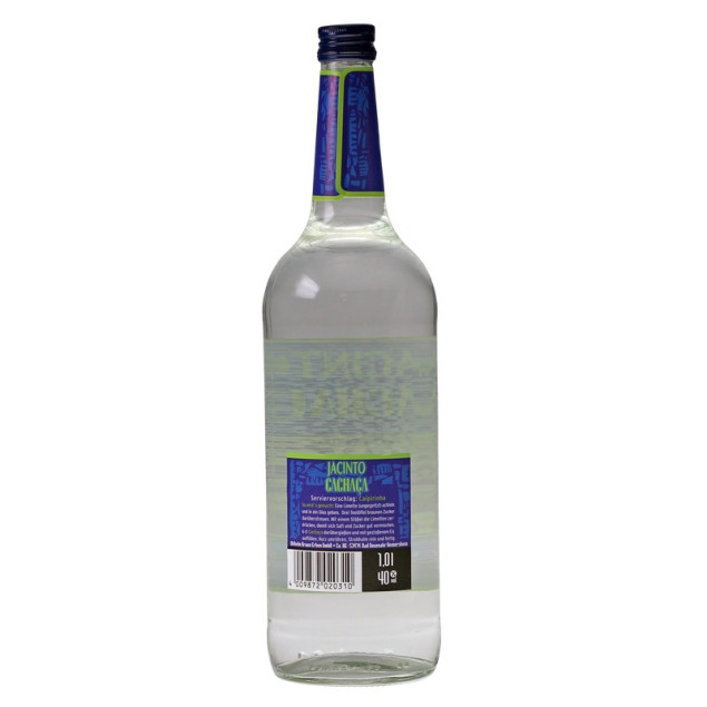 Jacinto Cachaca 1 Liter 40% vol