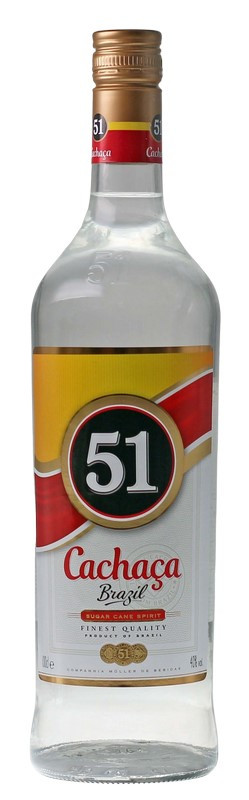 Image of 51 Pirassununga Cachaca 40% Vol