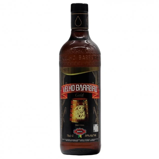 Velho Barreiro Gold Cachaca 0,7 L 39%vol