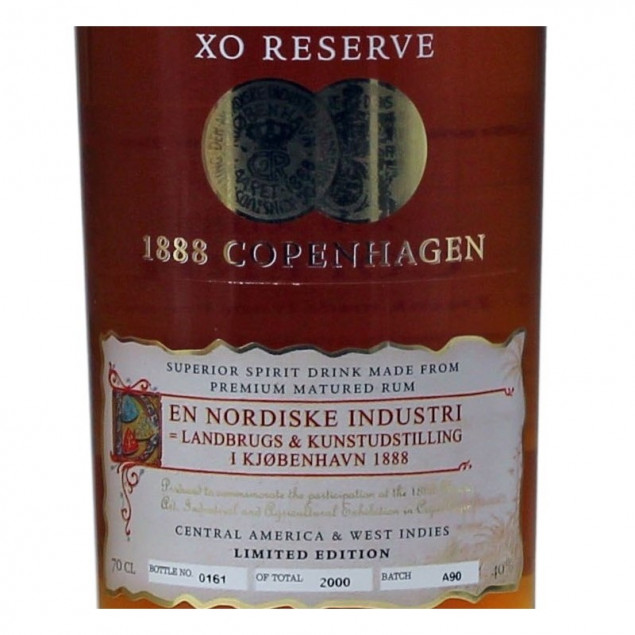 A. H. Riise XO Reserve 1888 Copenhagen 0,7 L 40% vol