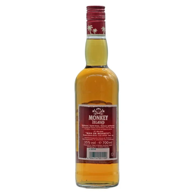 Monkey Island Spiced Rum 0,7 L 35% vol