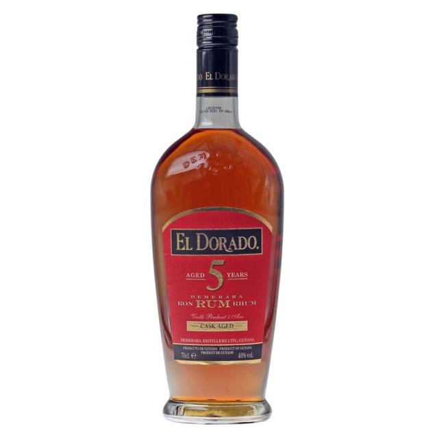 Image of El Dorado Rum 5 Jahre 0,7 L 40% vol