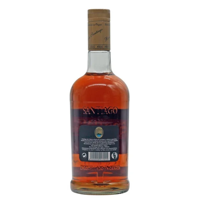 Santiago de Cuba Ron Anejo Rum 0,7 L 38% vol
