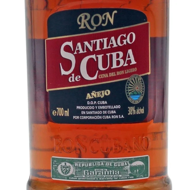 Santiago de Cuba Ron Anejo Rum 0,7 L 38% vol