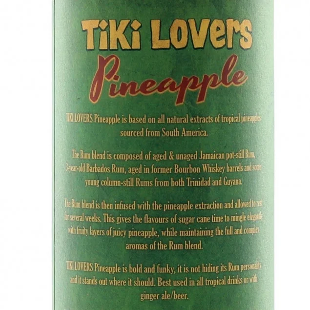 Tiki Lovers Pineapple 0,7 L 45%vol