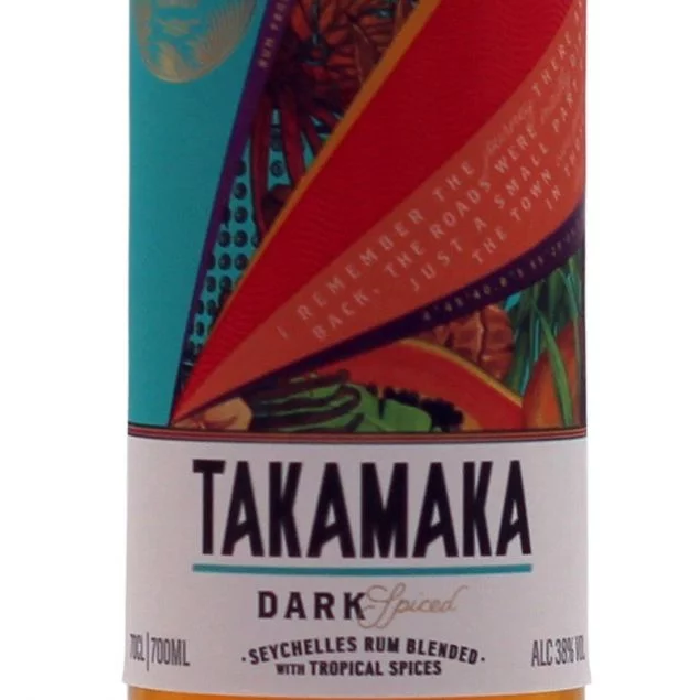 Takamaka Dark Spiced 0,7 38%vol