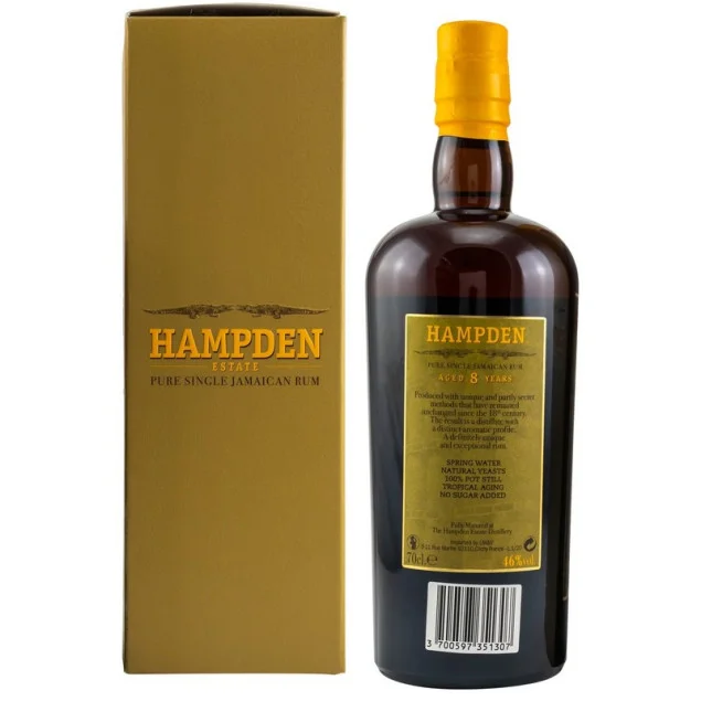 Hampden Estate 8 Jahre Pure Single Jamaican Rum 0,7 L 46% vol